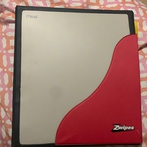 Barely used binder with full dividers